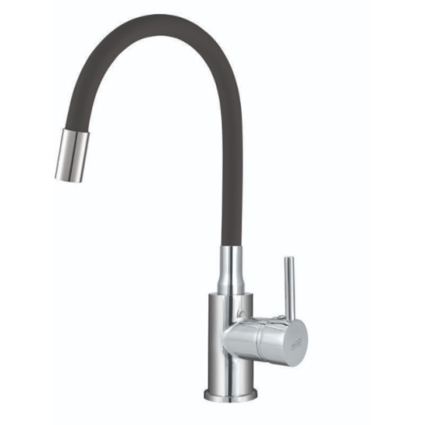 Viospiral Futura Tall Countertop Kitchen Faucet Black