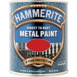 Hammerite Χρώμα Direct To Rust 0.75lt Βουργουνδίας Γυαλιστερό