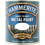 Hammerite Χρώμα Direct To Rust 0.75lt Λευκό Γυαλιστερό