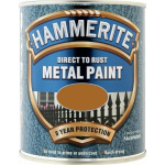 Hammerite Χρώμα Direct To Rust 0.75lt Χαλκός Σφυρήλατο