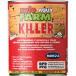 Mercola Xylofarm Aqua Killer Συντηρητικό Ξύλου Νερού Άχρωμο Ματ 750ml