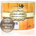 Mondobello Chalk Varnish Βερνίκι για Χρώμα Κιμωλίας Mat Antique Καφέ 375ml