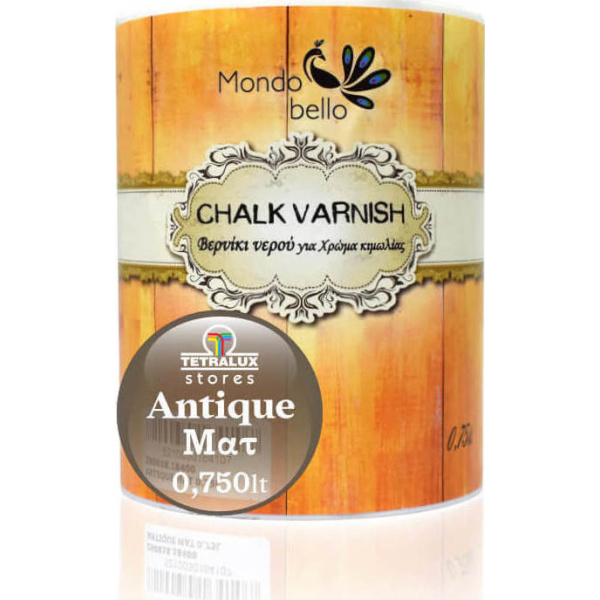 Mondobello Chalk Varnish Mat Antique Brown 750ml