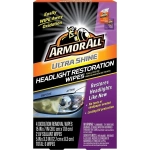 Armor All Headlight Restorer Wipes Kit Καθαριστικά Προστατευτικά Μαντηλάκια Φαναριών