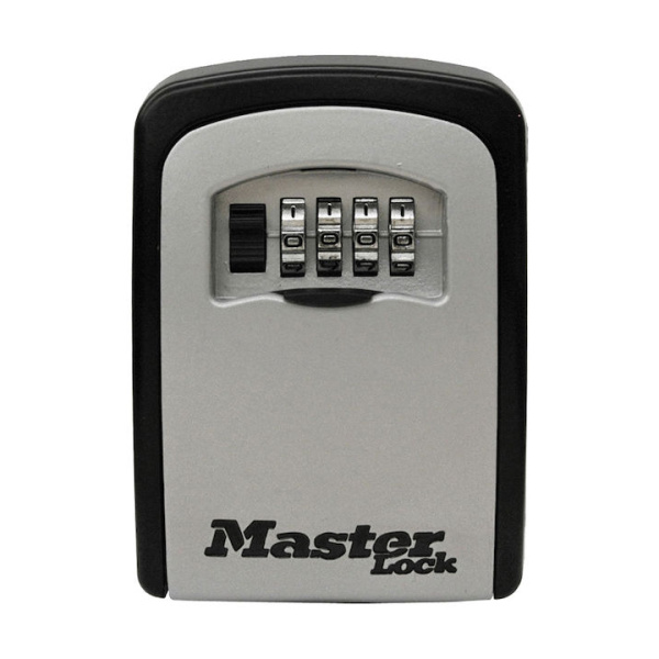 Master Lock Κλειδοθήκη Τοίχου Μεταλλική Γκρι με Συνδυασμό 8.5x3.6x11.5cm1