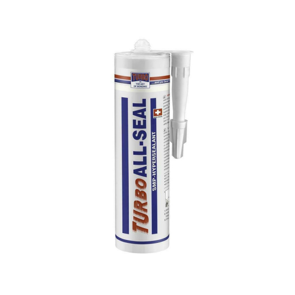 Turbo All Seal Σφραγιστική Σιλικόνη Λευκή 310ml