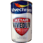 Vivechrom Vivedur Αδιάβροχο Υπόστρωμα Βάσεως Διαλύτου Κατάλληλο για Τοιχοποιία 1lt