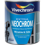 Vivechrom Βερνικόχρωμα Extra Neochrom 0.75lt Βερικοκί Απαλό Γυαλιστερό