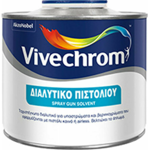 Vivechrom Διαλυτικό 0.375lt Διάφανο Πιστολιού