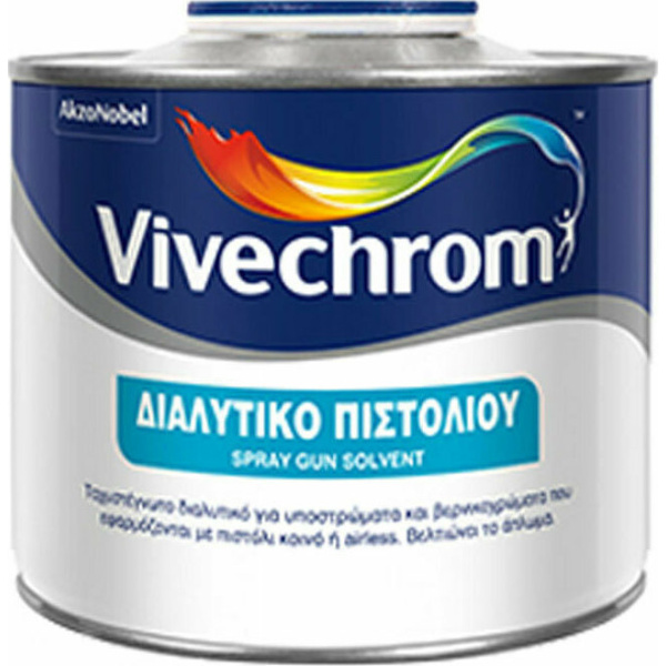 Vivechrom Διαλυτικό 0.375lt Διάφανο Πιστολιού