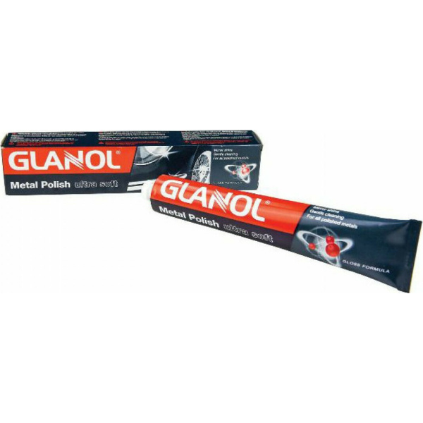 Glanol Αλοιφή Γυαλίσματος για Αμάξωμα Metal Polish Ultra Soft 100ml 100gr