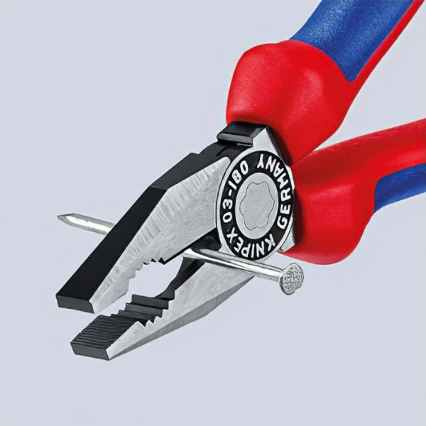 Knipex Πένσα Ίσια Ηλεκτρολόγου Μήκους 180mm3