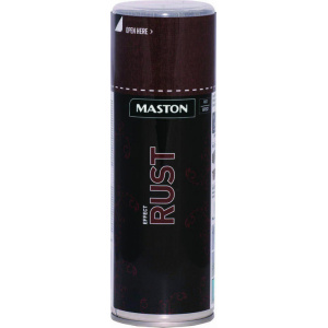 Maston Σπρέι Βαφής Rust Effect Κόκκινο 400ml
