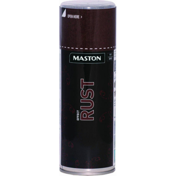 Maston Σπρέι Βαφής Rust Effect Κόκκινο 400ml