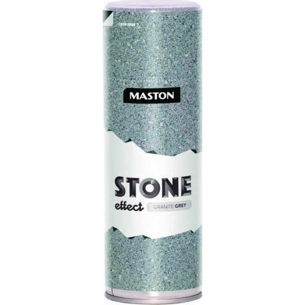 Maston Σπρέι Βαφής Stone Effect Granite Grey 400ml