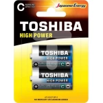 Toshiba High Power Αλκαλικές Μπαταρίες C 1.5V 2τμχ