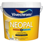 Vivechrom Neopal Kitchen Bathroom Πλαστικό Χρώμα Αντιμουχλικό Οικολογικό για Εσωτερική Χρήση 750ml