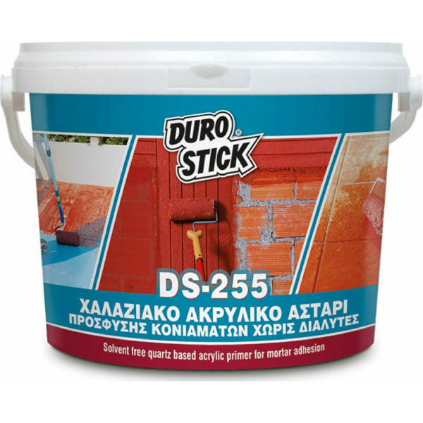 Durostick DS 255 Χαλαζιακό Ακρυλικό Αστάρι Πρόσφυσης Κονιαμάτων Κατάλληλο για Δομικά Υλικά 1lt