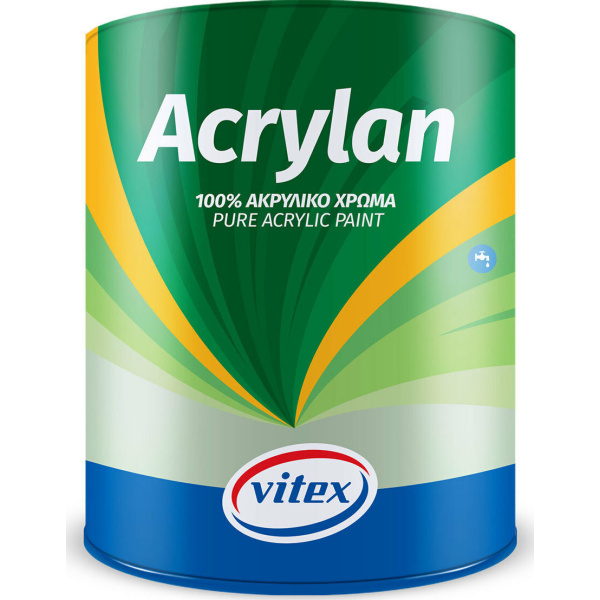 Vitex Acrylan Πλαστικό Χρώμα για Εξωτερική Χρήση 750ml