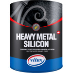 Vitex Αντισκωριακό Βερνικόχρωμα Heavy Metal Silicon 0.75lt Λευκό Γυαλιστερό