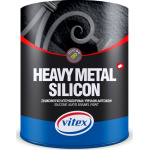 Vitex Αντισκωριακό Βερνικόχρωμα Heavy Metal Silicon 0.75lt Λευκό Σατινέ