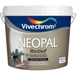 Vivechrom Neopal Relief Πλαστικό Χρώμα για Εσωτερική και Εξωτερική Χρήση 5lt