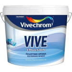 Vivechrom Vive Emulsion Πλαστικό Χρώμα για Εσωτερική Χρήση 750ml 1