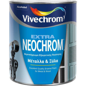 Vivechrom Βερνικόχρωμα Extra Neochrom 0.75lt Θαλασσί Γυαλιστερό