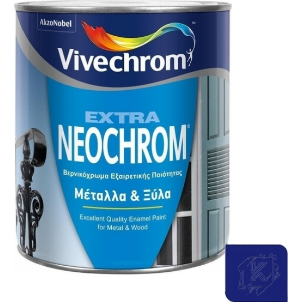 Vivechrom Βερνικόχρωμα Extra Neochrom 0.75lt Μύκονος Γυαλιστερό