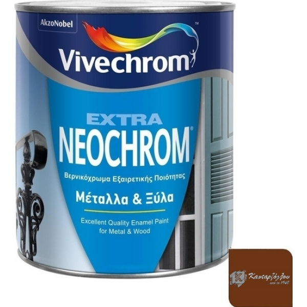 Vivechrom Βερνικόχρωμα Extra Neochrom 0.75lt Φλοιός Γυαλιστερό