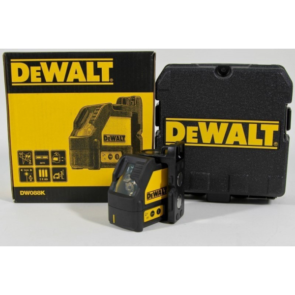 Dewalt DW088K Αυτορυθμιζόμενο Γραμμικό Αλφάδι Laser Κόκκινης Δέσμης3