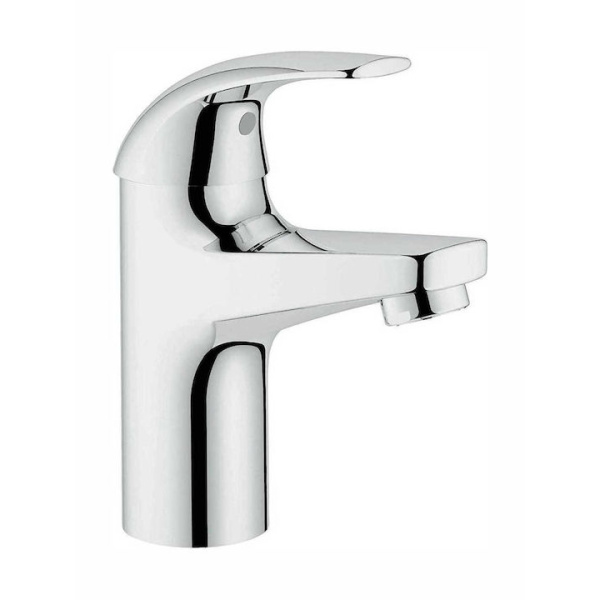 Grohe Baucurve Αναμεικτική Μπαταρία Νιπτήρα Ασημί