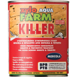 Mercola Xylofarm Aqua Killer Συντηρητικό Ξύλου Νερού Άχρωμο Ματ 2.5lt