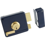 Domus Κουτιαστή Κλειδαριά με Αντίκρυσμα Δεξιά σε Μπλε Χρώμα 96250R