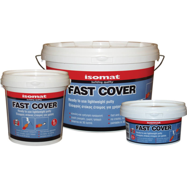 Isomat Fast Cover Αφρόστοκος Ακρυλικός Έτοιμος Λευκός 5lt