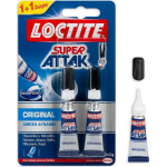 Loctite Υγρή Κόλλα Στιγμής Super Attak Original 2τμχ 3ml