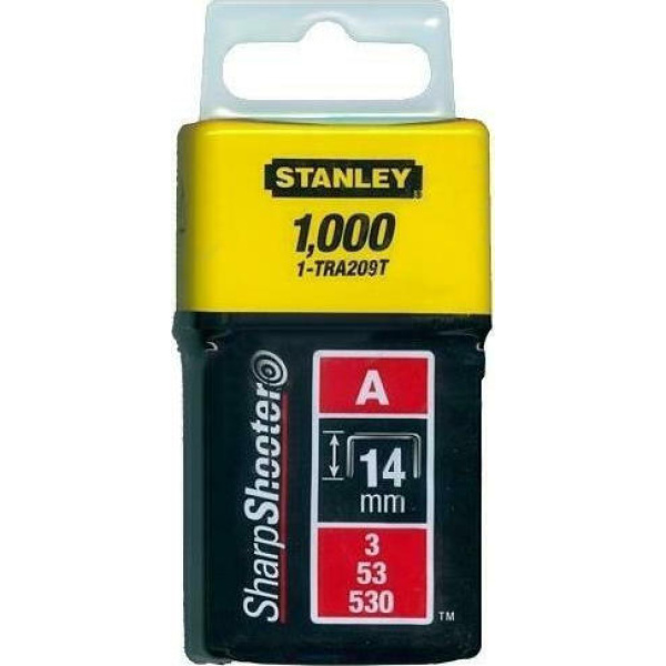 Stanley Δίχαλα 14mm 353530 για Ηλεκτρικά και Kαρφωτικά Χειρός 1000 Τεμάχια 1 TRA209T