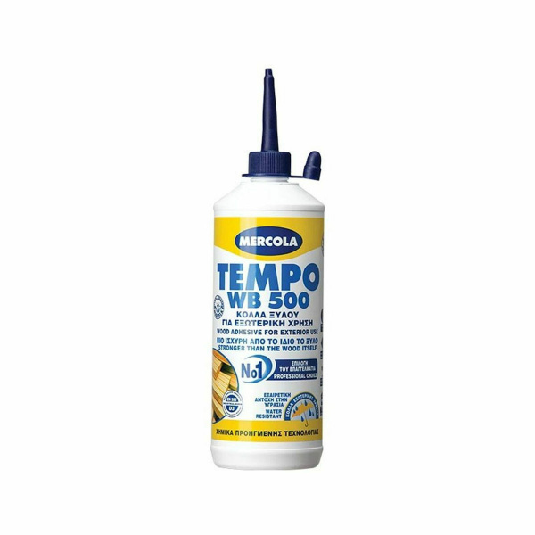 Κόλλα Ξύλου Mercola Tempo WB 500 D3 Υγράντoχη Κρυσταλλιζέ 750gr