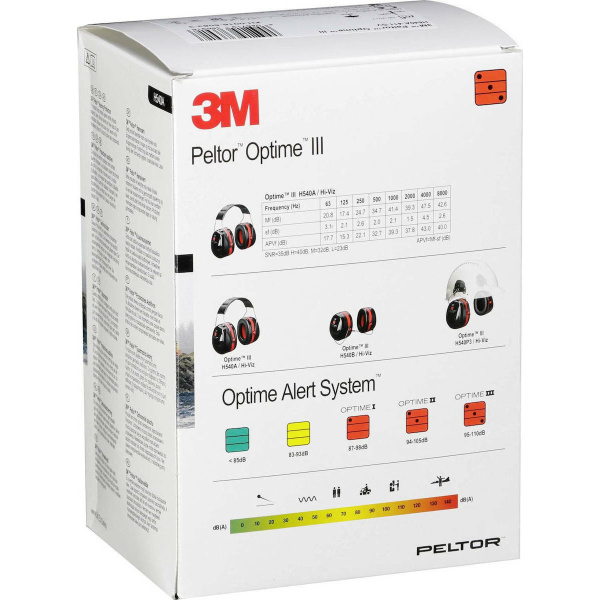 3M Peltor Optime III H540A Ωτοασπίδες Εργασίας με Στέκα 35 dB5