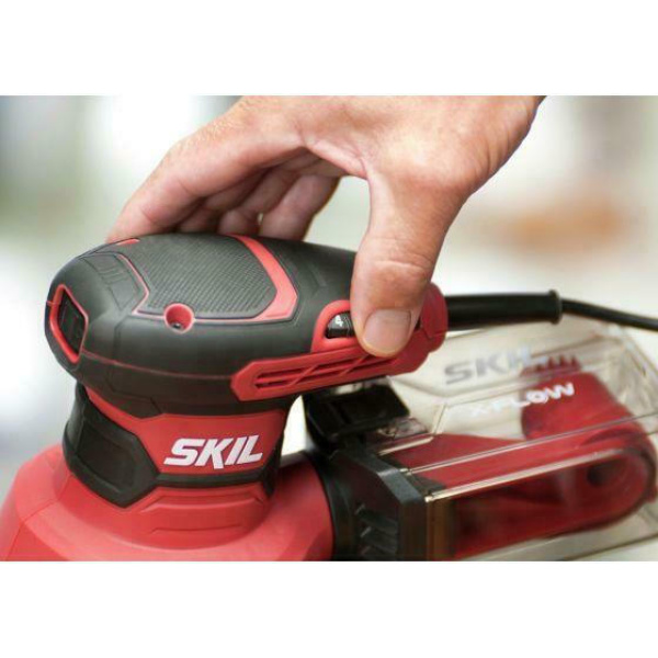 Skil 7471 AA Έκκεντρο Τριβείο 125mm Ρεύματος 300W με Ρύθμιση Ταχύτητας και με Σύστημα Αναρρόφησης9