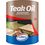 Vitex Teak Oil Πολυουρεθάνης Διαλύτου Άχρωμο Ματ 750ml