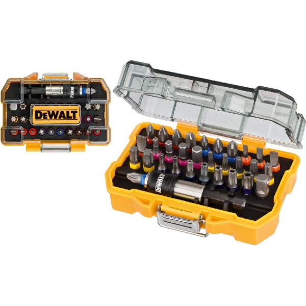 Dewalt Σετ 32 Μύτες Κατσαβιδιού Αστέρι Torx Σταυρός Ίσιο