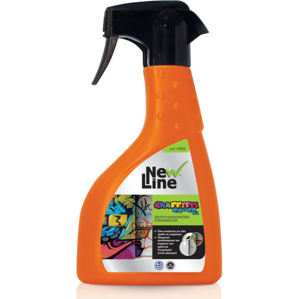 New Line Graffiti Remover σε Spray Κατάλληλο για Πλακάκια Γυαλί Πλαστικό 500ml 90623