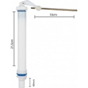 Spek Φλοτέρ Κάθετο Πλαστικό για Καζανάκια 68215