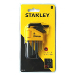 Stanley Σετ 8 Κλειδιά Allen σε Σχήμα L 15 6mm 0 69 251