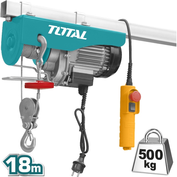 Total Ηλεκτρικό Παλάγκο για Φορτίο Βάρους 250 500Kg 18m TLH1952