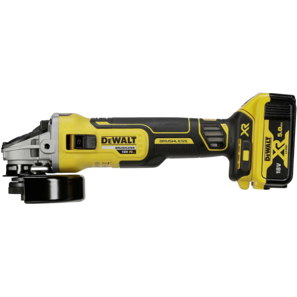 Dewalt Γωνιακός Τροχός Μπαταρίας 125mm 18V XR Brushless DCG405P2 Με 2x5Ah Και Βαλίτσα T STAK 3