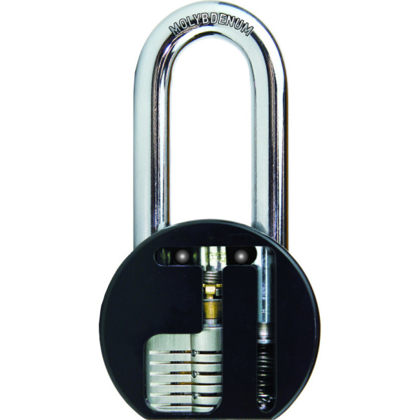 Hugo Locks Cobra 64R Line Ατσάλινο Μασίφ Μακρύλαιμο Λουκέτο Υπερασφαλείας Με 3 Κλειδιά 60149 2