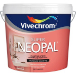 Vivechrom Super Neopal Πλαστικό Χρώμα για Εσωτερική Χρήση Λευκό 3lt