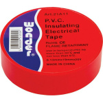 Wonder Μονωτική Ταινία Κόκκινη PVC K1ZA0 19mm x 20m Red